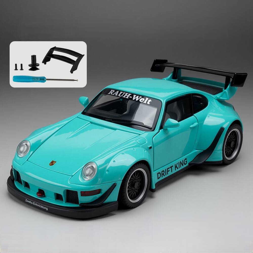 Porsche 911 993 Modified Supercar Simulation Diecast & Toy Vehicles Sounds & Light Pull Back Car 1:24 Alloy Collection Model небо синє кольору
Porsche 911 993 Modified Supercar Simulation Diecast & Toy Vehicles Sounds & Light Pull Back Car 1:24 Alloy Collection Model небо синє кольору