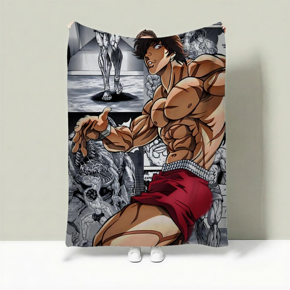 Anime B-Baki Hanma Throw Lightweight 240g Flannel Blanket Soft Skin-friendly for Summer Cooling 75cmx90cm
Anime B-Baki Hanma Throw Lightweight 240g Flannel Blanket Soft Skin-friendly for Summer Cooling 75cmx90cm