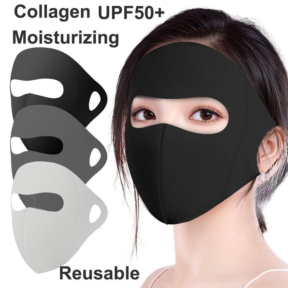 Ice Silk Collagen Face Mask Anti-UV Sun Protection Sunscreen Mask Durable Face Shield Summer
Ice Silk Collagen Face Mask Anti-UV Sun Protection Sunscreen Mask Durable Face Shield Summer