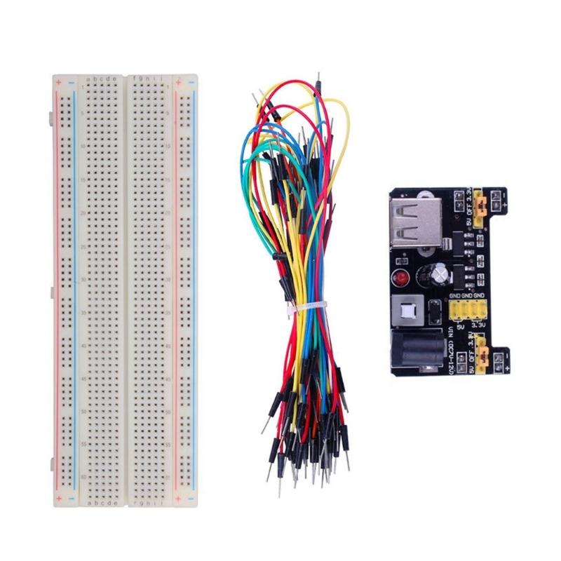 MB102 Breadboard for MB102 Protoboard PCB Board BreadBoard 830 Point Solderless Universal Prototype Test Develop 1
MB102 Breadboard for MB102 Protoboard PCB Board BreadBoard 830 Point Solderless Universal Prototype Test Develop 1