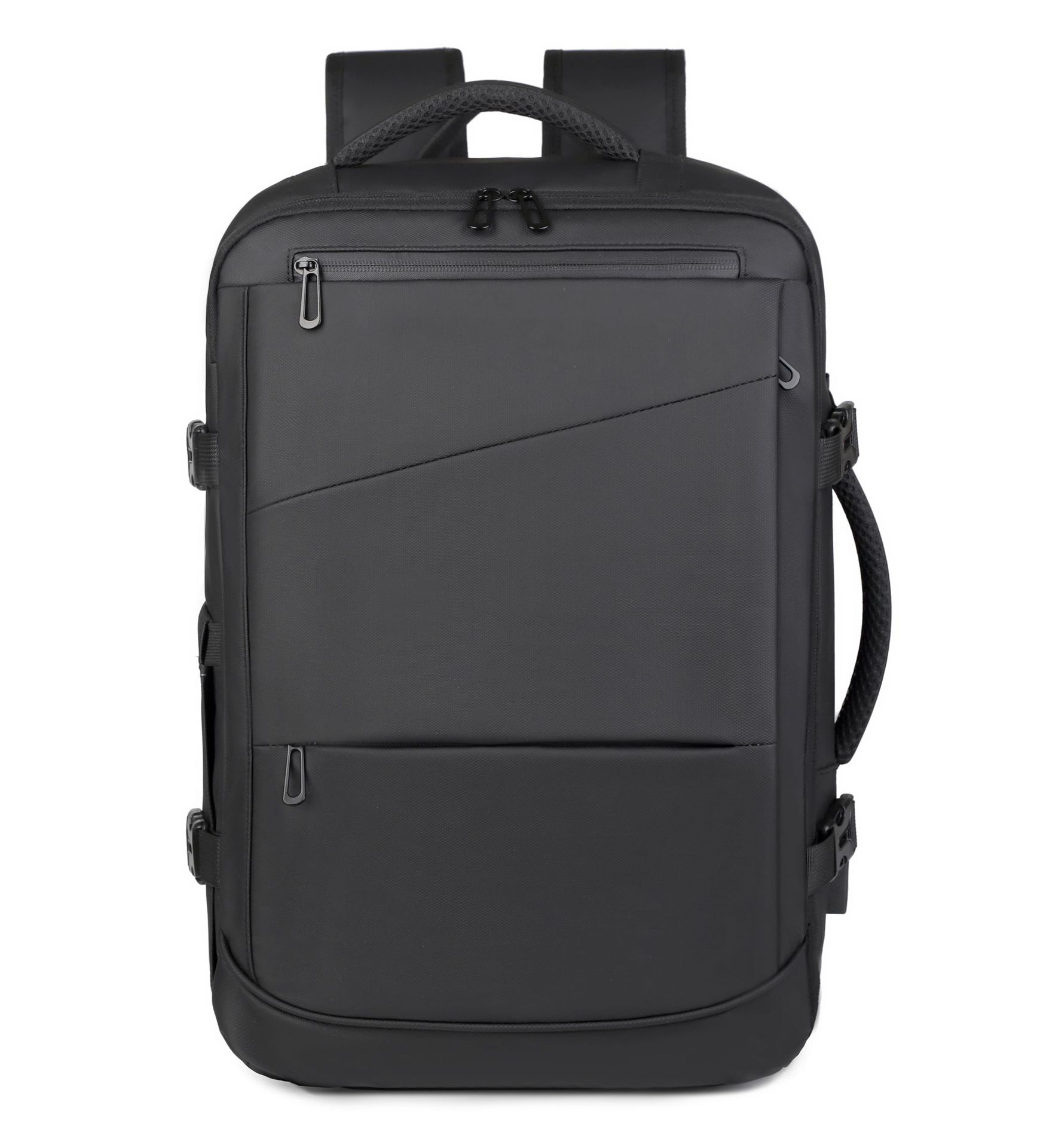 Scalable Large Capacity Business Computer Bag, Practical Backpack for Daily Commuting, USB Interface Backpack, Can Be Covered with A Pull Rod чёрный
Scalable Large Capacity Business Computer Bag, Practical Backpack for Daily Commuting, USB Interface Backpack, Can Be Covered with A Pull Rod чёрный