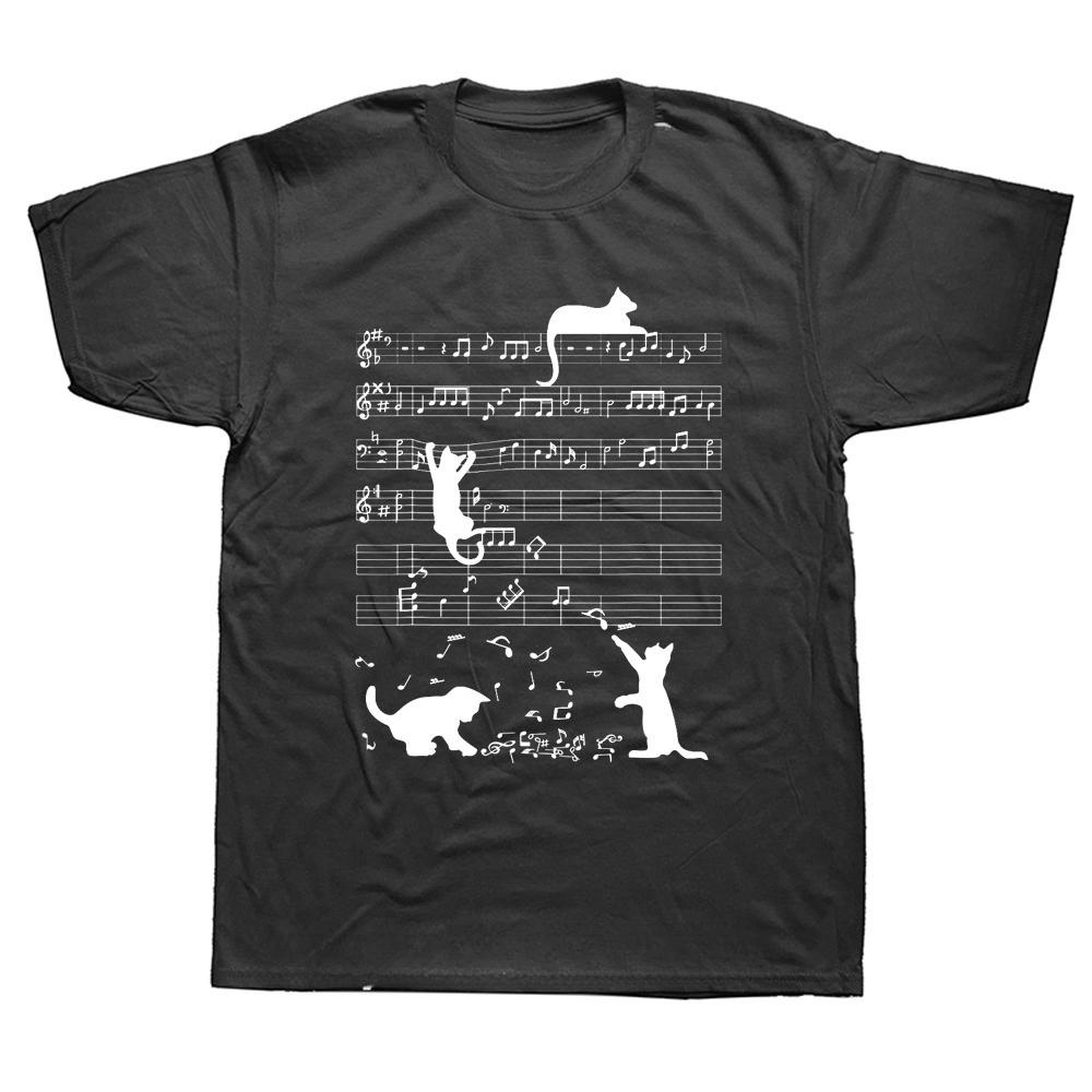 Funny Cat Playing Music Note Clef Musician Art T Shirts Graphic Cotton Streetwear Short Sleeve Women Clothes 4XL
Funny Cat Playing Music Note Clef Musician Art T Shirts Graphic Cotton Streetwear Short Sleeve Women Clothes 4XL