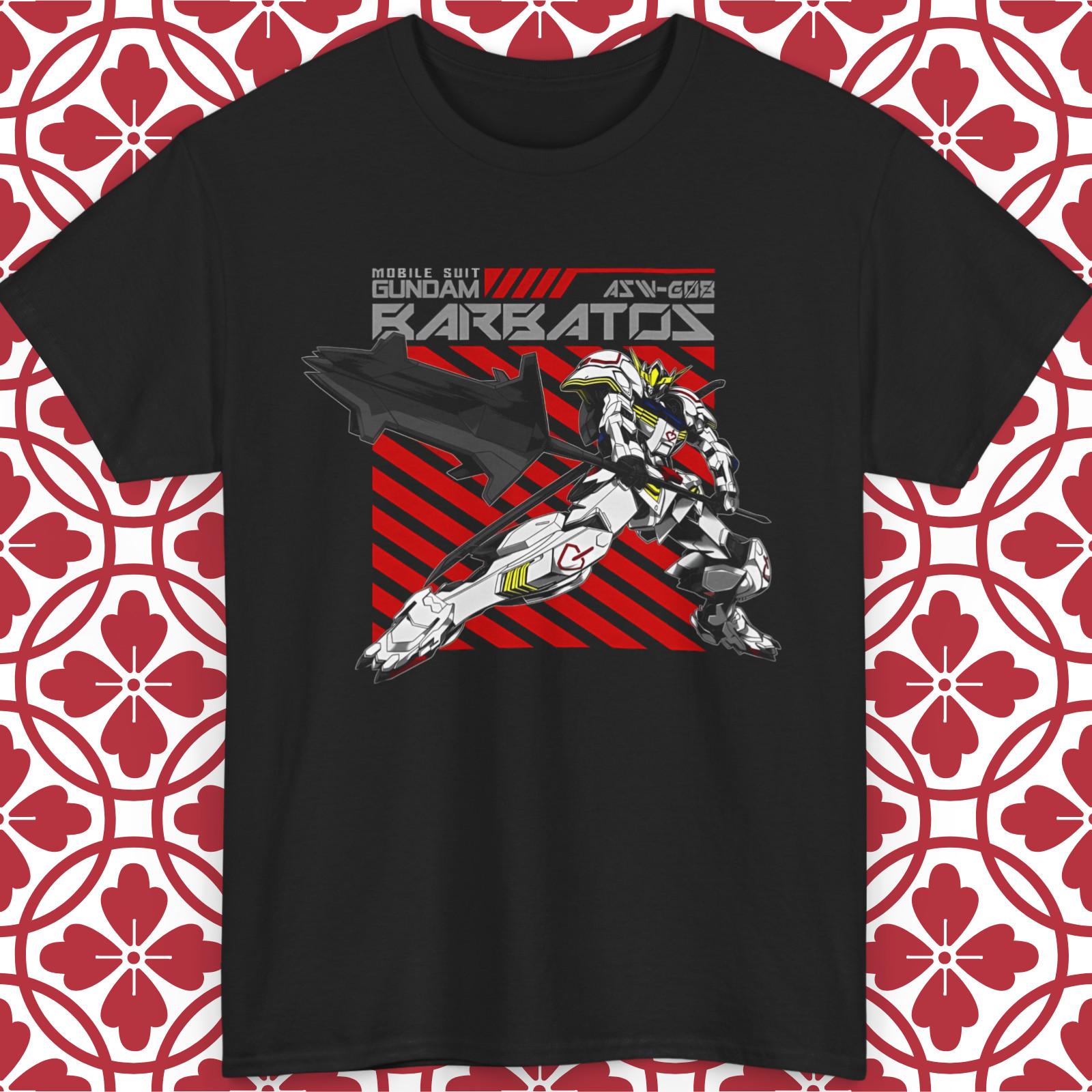 Gundam Barbatos T-Shirt Mens Womens Tees Top Anime Mobile Suit Gundam Graphic Unisex All Sizes Tee 3XL
Gundam Barbatos T-Shirt Mens Womens Tees Top Anime Mobile Suit Gundam Graphic Unisex All Sizes Tee 3XL