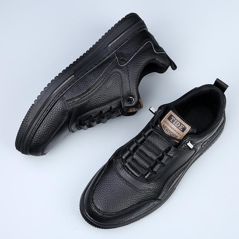 Men s shoes Spring and Autumn youth trend casual shoes Youth Korean version board shoes Large size casual leather shoes 44 чорний
Men s shoes Spring and Autumn youth trend casual shoes Youth Korean version board shoes Large size casual leather shoes 44 чорний