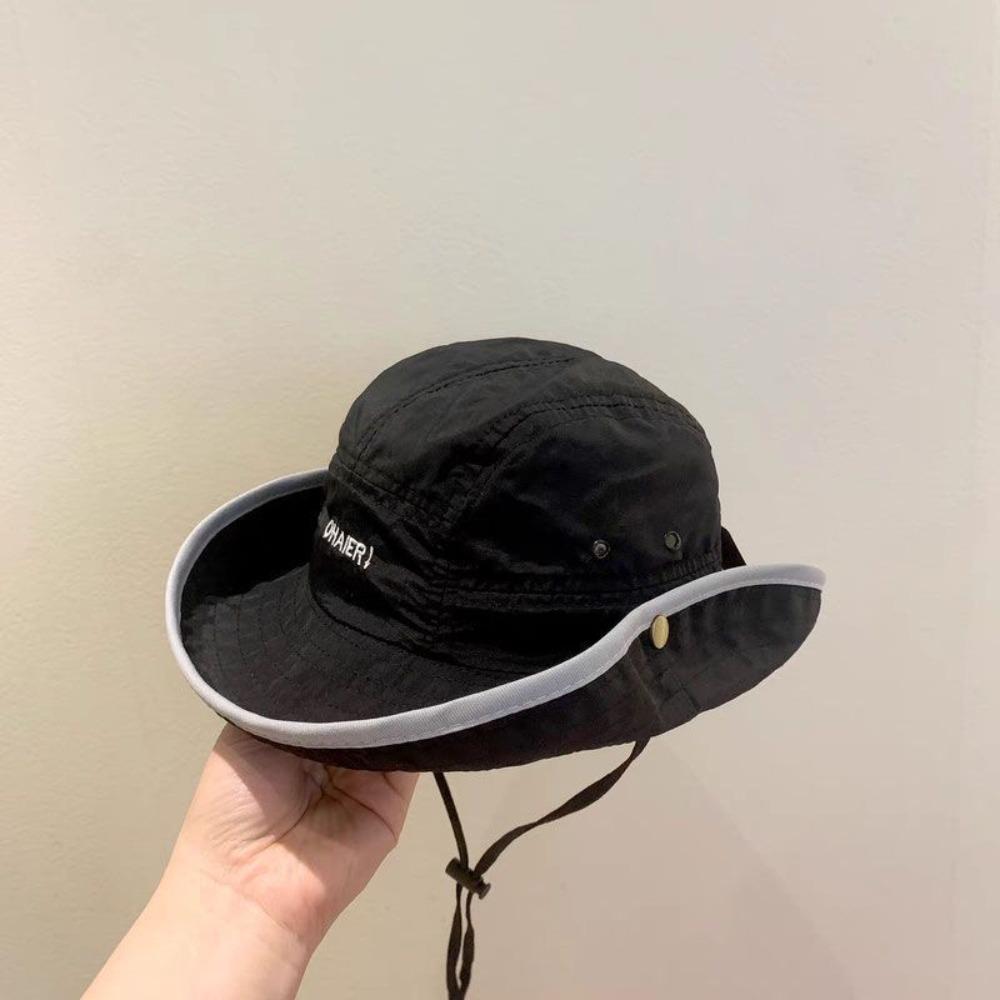 Solid Color Fisherman Cap UV Protection Sun Hat Casual Panama Cap Outdoor чорний
Solid Color Fisherman Cap UV Protection Sun Hat Casual Panama Cap Outdoor чорний