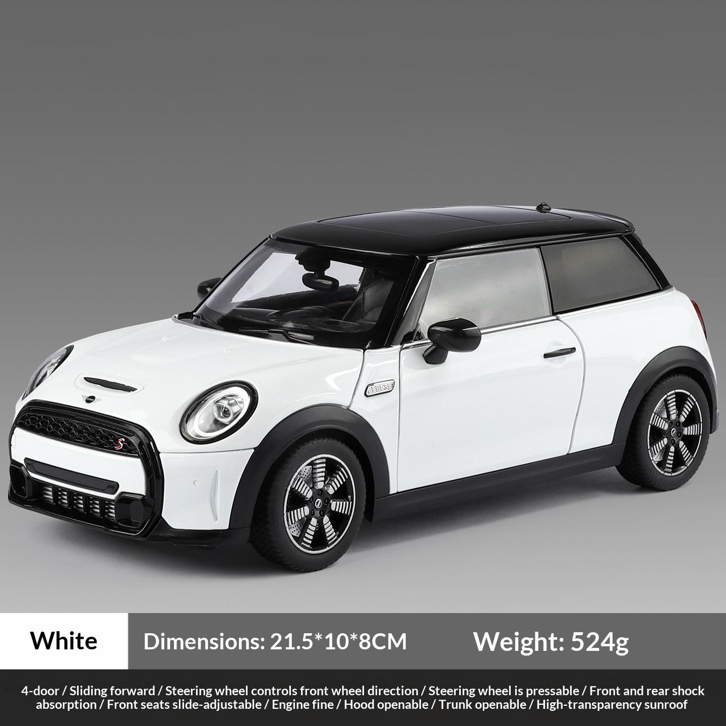 1:18 BMW MINI COOPER S Alloy Car Model - Adult Collectible Toy Ornament - Holiday Birthday Gift белый
1:18 BMW MINI COOPER S Alloy Car Model - Adult Collectible Toy Ornament - Holiday Birthday Gift белый
