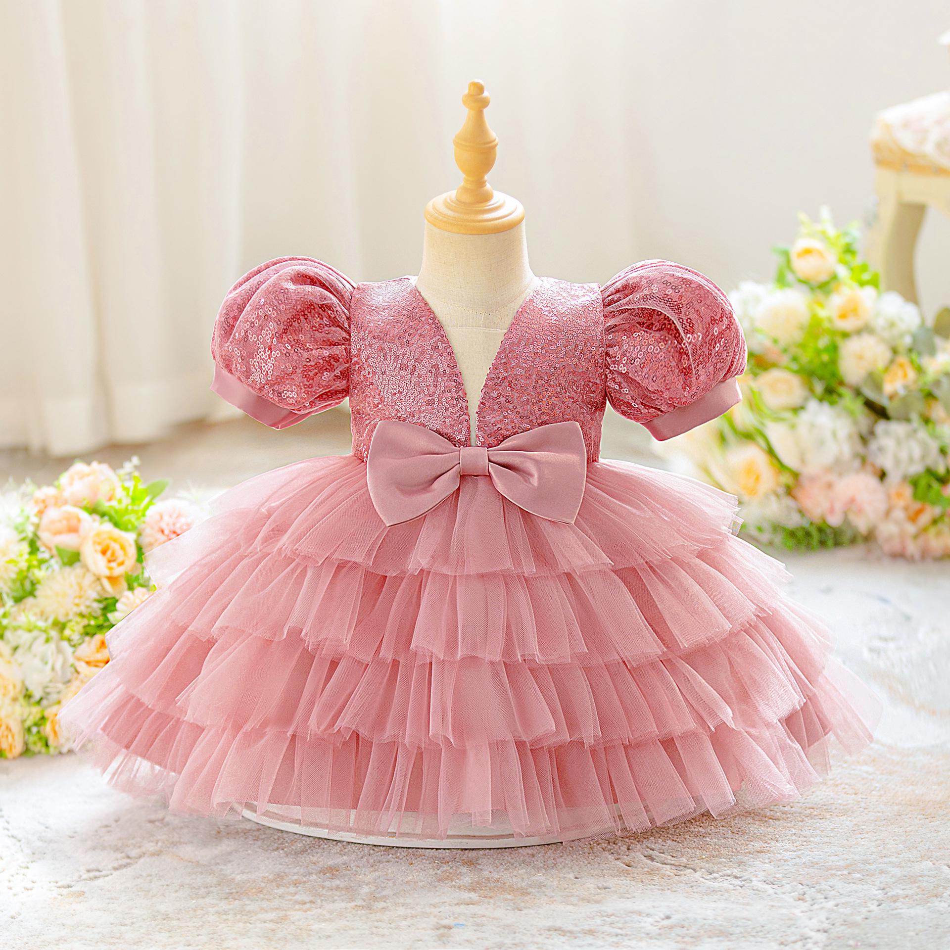Children s Formal Sequin Flower Girl Princess Dress 9-12M/80cm
Children s Formal Sequin Flower Girl Princess Dress 9-12M/80cm
