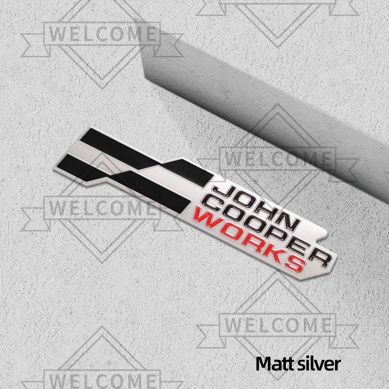 1Pc 3D Car Stickers John Cooper Works Grille Emblem Auto Body Badge Trunk Decal For Cooper S ONE J01 U25 F57 R53 R55 R56 R58
1Pc 3D Car Stickers John Cooper Works Grille Emblem Auto Body Badge Trunk Decal For Cooper S ONE J01 U25 F57 R53 R55 R56 R58