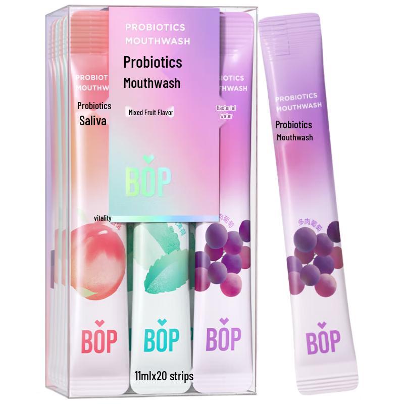 Pop Research Probiotic Travel Mouthwash Strips
Pop Research Probiotic Travel Mouthwash Strips