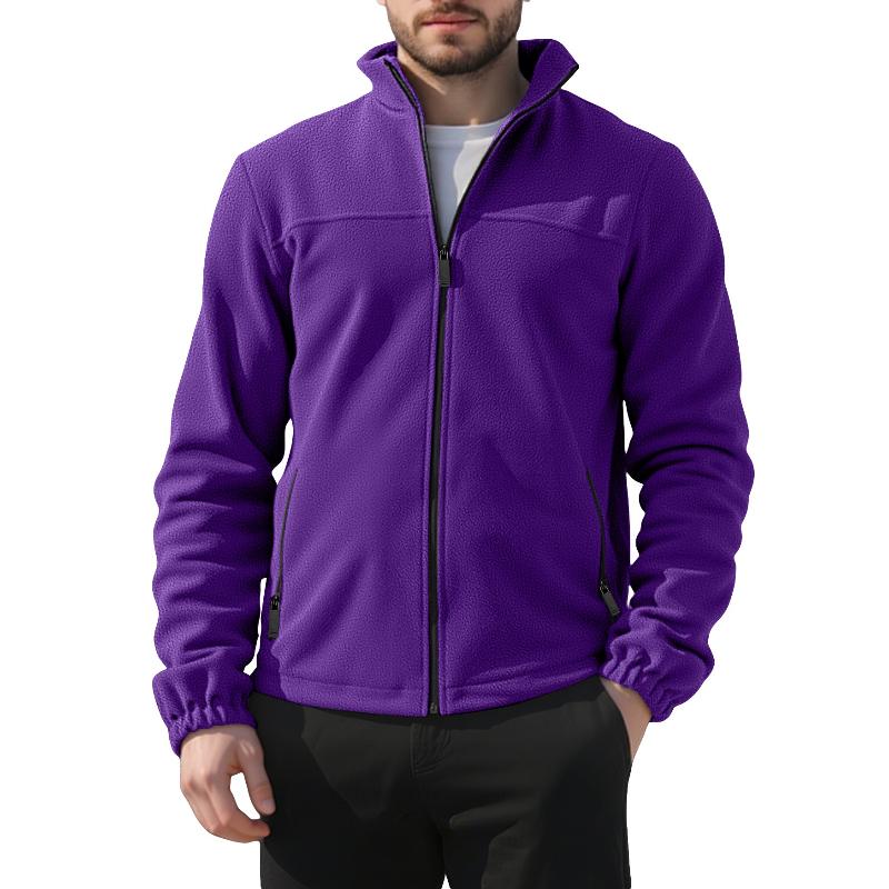 Fleece Jacket for Men Full Zip Lightweight Stand Collar Warm Jackets Casual Outdoor Windproof Coat with Pockets Men s Tactical Winter Fall Coat Jacket XXXL фиолетовый
Fleece Jacket for Men Full Zip Lightweight Stand Collar Warm Jackets Casual Outdoor Windproof Coat with Pockets Men s Tactical Winter Fall Coat Jacket XXXL фиолетовый
