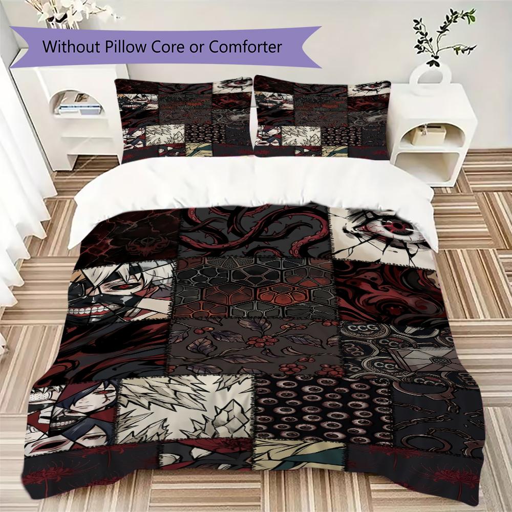 Tokyo Series Pattern Bedding,Quilt Set Quilt Cover Pillowcase Home Birthday Gift (1 * duvet cover + 2 * pillowcase, without core) 135x200cm
Tokyo Series Pattern Bedding,Quilt Set Quilt Cover Pillowcase Home Birthday Gift (1 * duvet cover + 2 * pillowcase, without core) 135x200cm