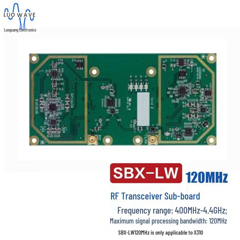 Luoguang Electronics USRP RF Transceiver Daughterboard
Luoguang Electronics USRP RF Transceiver Daughterboard