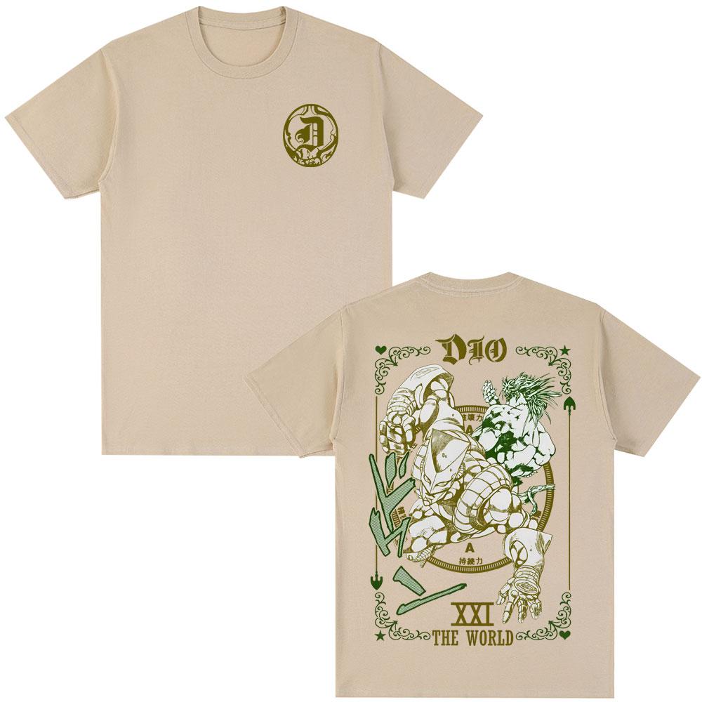 Anime Jojo Bizarre Adventure T-shirt Dio Brando Jotaro Kujo Manga Graphic T-shirts Men Women Cotton Casual Oversized T Shirts 5XL різнокольоровий
Anime Jojo Bizarre Adventure T-shirt Dio Brando Jotaro Kujo Manga Graphic T-shirts Men Women Cotton Casual Oversized T Shirts 5XL різнокольоровий