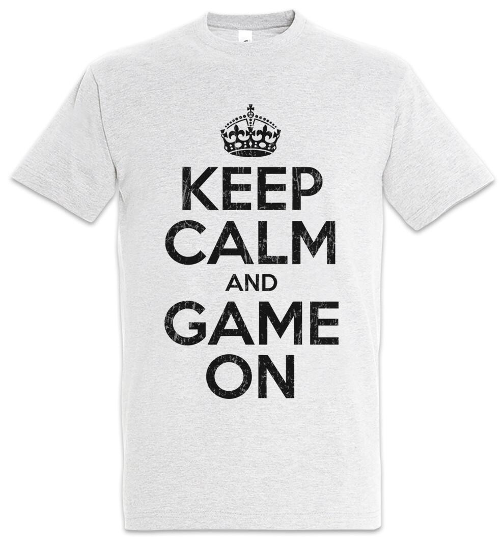 Keep Calm And Game On Men s T-Shirt Mens Womens Tees Top Geek Nerd Gamer Admin Repair Mr. RPG Robot 2XL
Keep Calm And Game On Men s T-Shirt Mens Womens Tees Top Geek Nerd Gamer Admin Repair Mr. RPG Robot 2XL