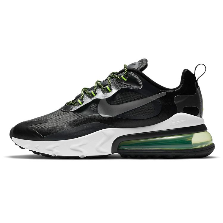 Nike 3M x Air Max 270 React SE Черные светоотражающие серебристые мужские кроссовки антрацитовый тонер-черный пик-белый CT1647-001
Nike 3M x Air Max 270 React SE Черные светоотражающие серебристые мужские кроссовки антрацитовый тонер-черный пик-белый CT1647-001