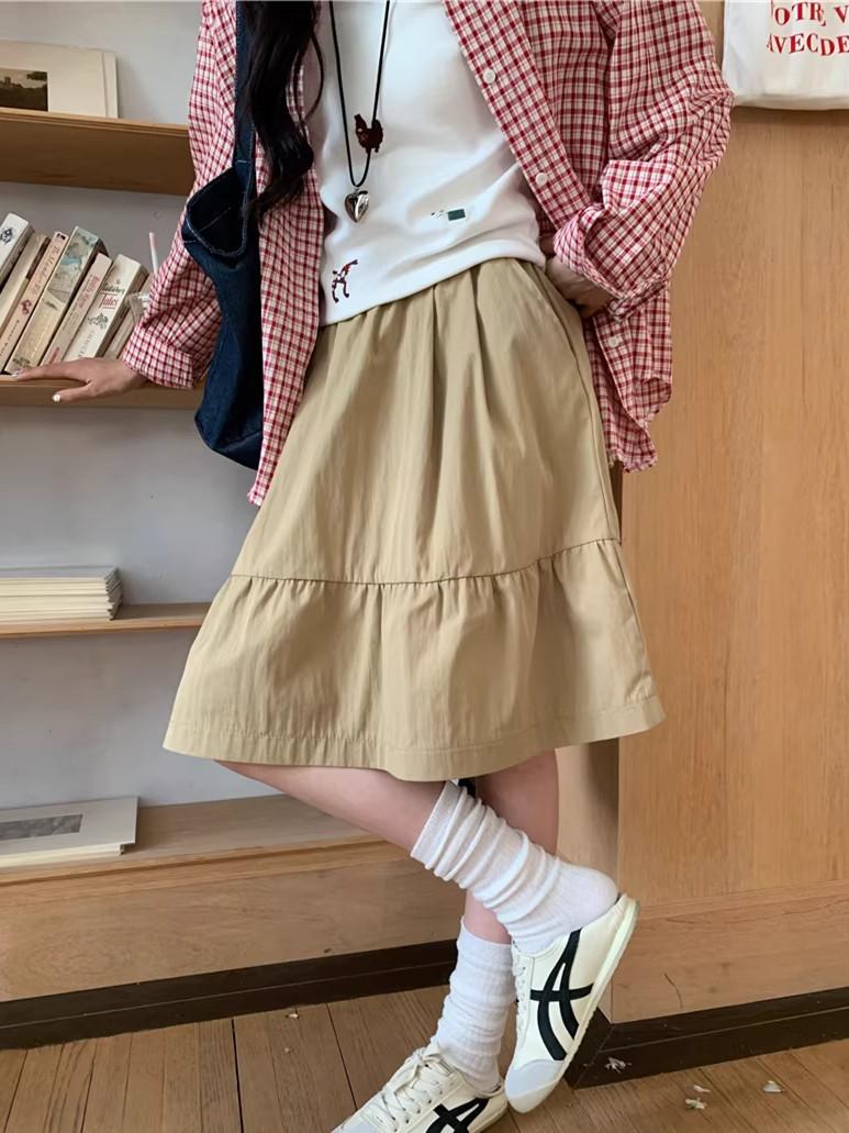 2026 Plus Size Pear-Shaped A-Line Skirt for Chubby Women - High-Waisted Summer Design Large хакі
2026 Plus Size Pear-Shaped A-Line Skirt for Chubby Women - High-Waisted Summer Design Large хакі