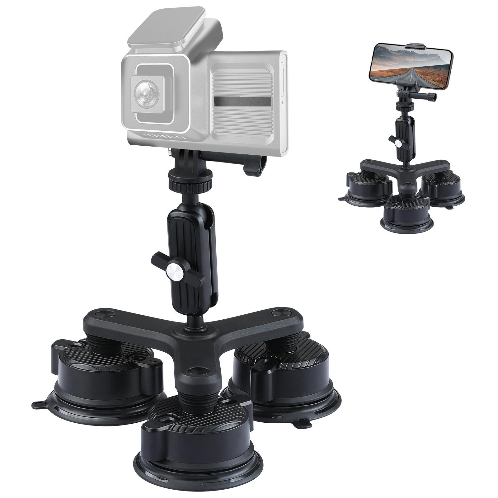 K01-3LP Extension Rod Sucker Mount Camera Bracket Car Shooting Support Stand with Phone Clip Type A
K01-3LP Extension Rod Sucker Mount Camera Bracket Car Shooting Support Stand with Phone Clip Type A