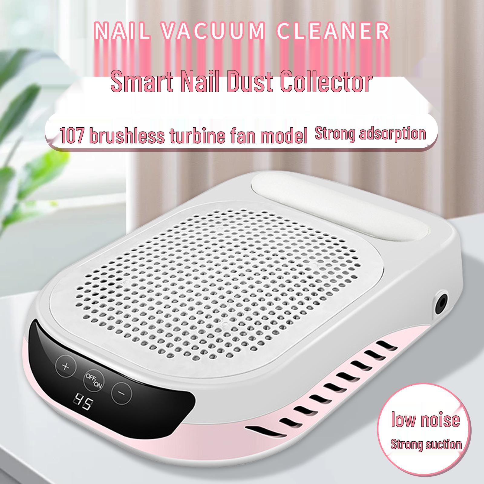 Portable Rechargeable High-Power Brushless Nail Dust Collector with Adjustable Turbine
Portable Rechargeable High-Power Brushless Nail Dust Collector with Adjustable Turbine