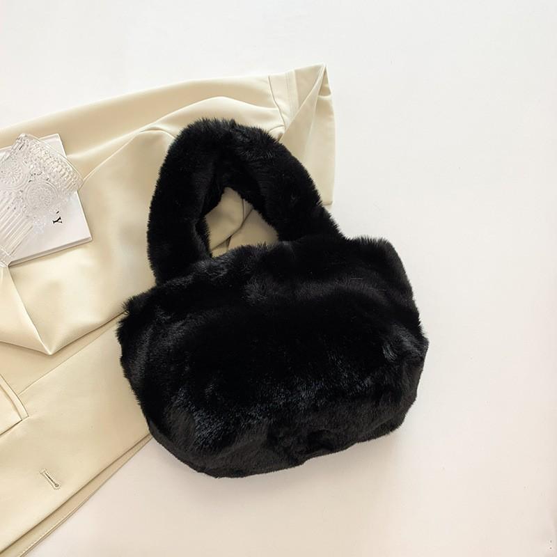 Plush Bags Women s Internet Red Fashionable High-end Fluffy Handbags Niche Buckets Commuting чорний
Plush Bags Women s Internet Red Fashionable High-end Fluffy Handbags Niche Buckets Commuting чорний