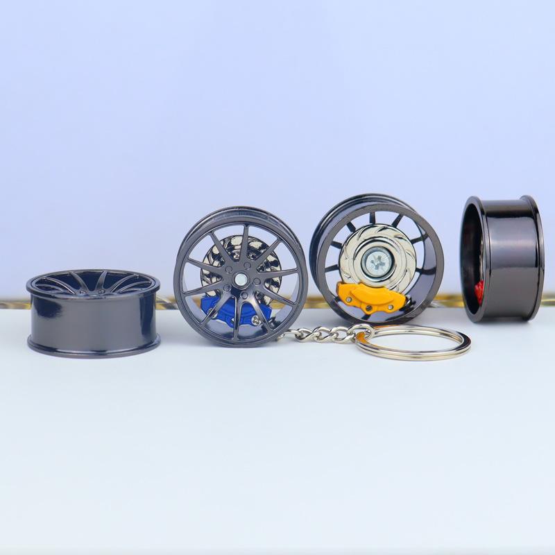 Wheel Hub Car Key Chain Fidget Toy Car Tire Brake Disc Keychain Gadget Keyring Bags Pendant 3D Alloy Model Gift Decor
Wheel Hub Car Key Chain Fidget Toy Car Tire Brake Disc Keychain Gadget Keyring Bags Pendant 3D Alloy Model Gift Decor