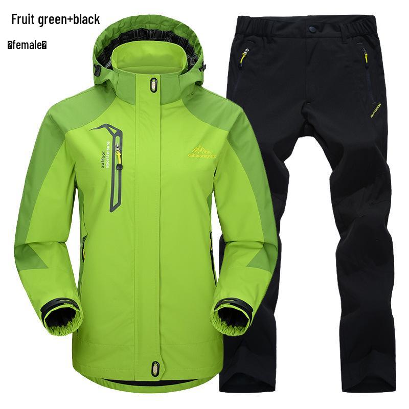 Unisex Windproof & Waterproof Outdoor Mountaineering Suit for Spring/Autumn 4XL
Unisex Windproof & Waterproof Outdoor Mountaineering Suit for Spring/Autumn 4XL