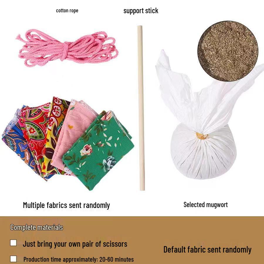 Mugwort Handheld Massage Tapping Hammer for Meridians, Acupoints, and Joints
Mugwort Handheld Massage Tapping Hammer for Meridians, Acupoints, and Joints