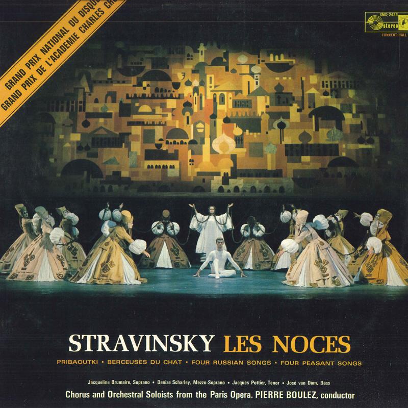 LP Record CHORUS & ORCHESTRAL SOLOISTS FROM T - Igor Stravinsky Les Noces SMS2433 CONCERT HALL 1966 Japan Classical Used
LP Record CHORUS & ORCHESTRAL SOLOISTS FROM T - Igor Stravinsky Les Noces SMS2433 CONCERT HALL 1966 Japan Classical Used