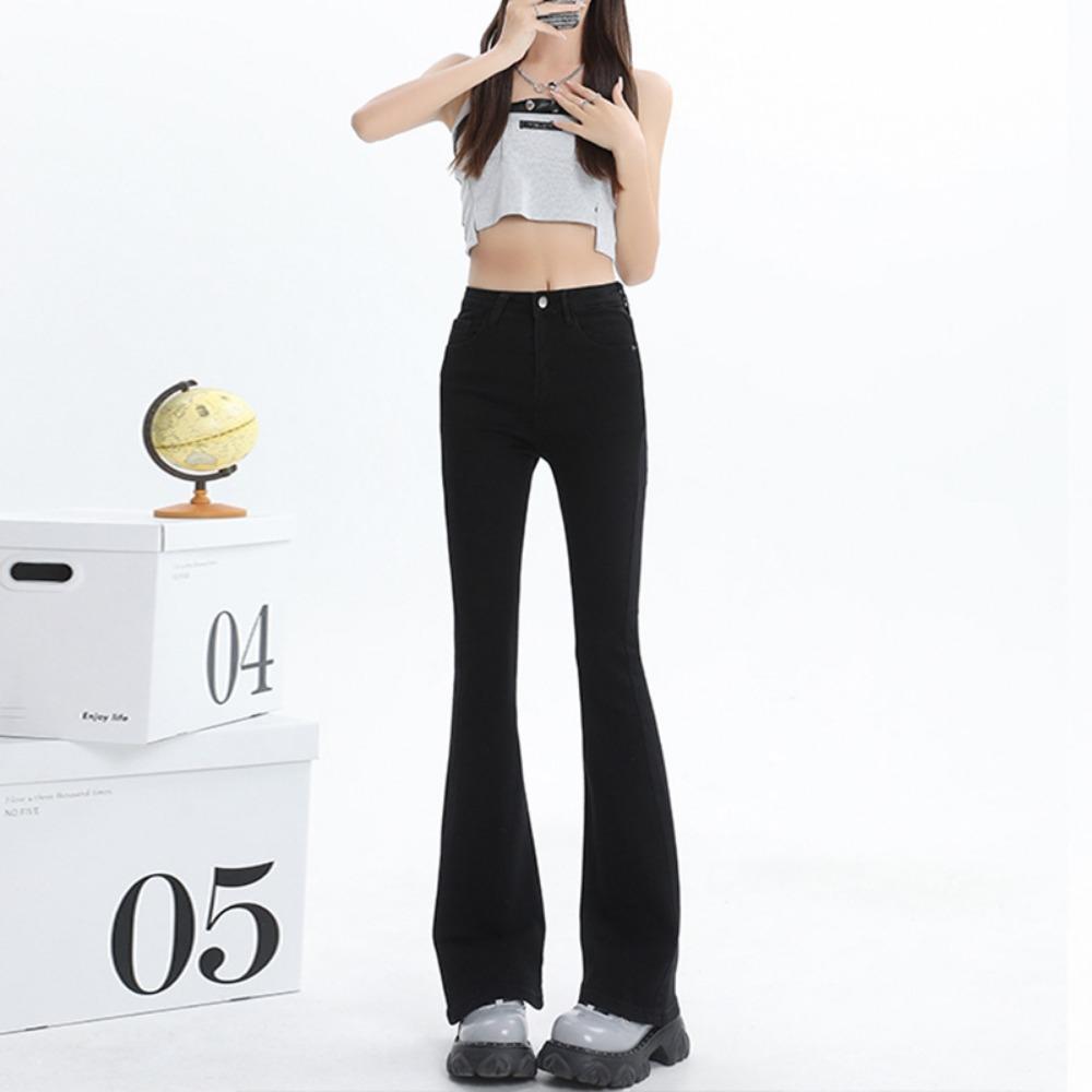 Personalized high street simple micro-horn jeans women s spring and autumn new high-waisted and thin Korean version of horseshoe trousers 2XL чёрный
Personalized high street simple micro-horn jeans women s spring and autumn new high-waisted and thin Korean version of horseshoe trousers 2XL чёрный