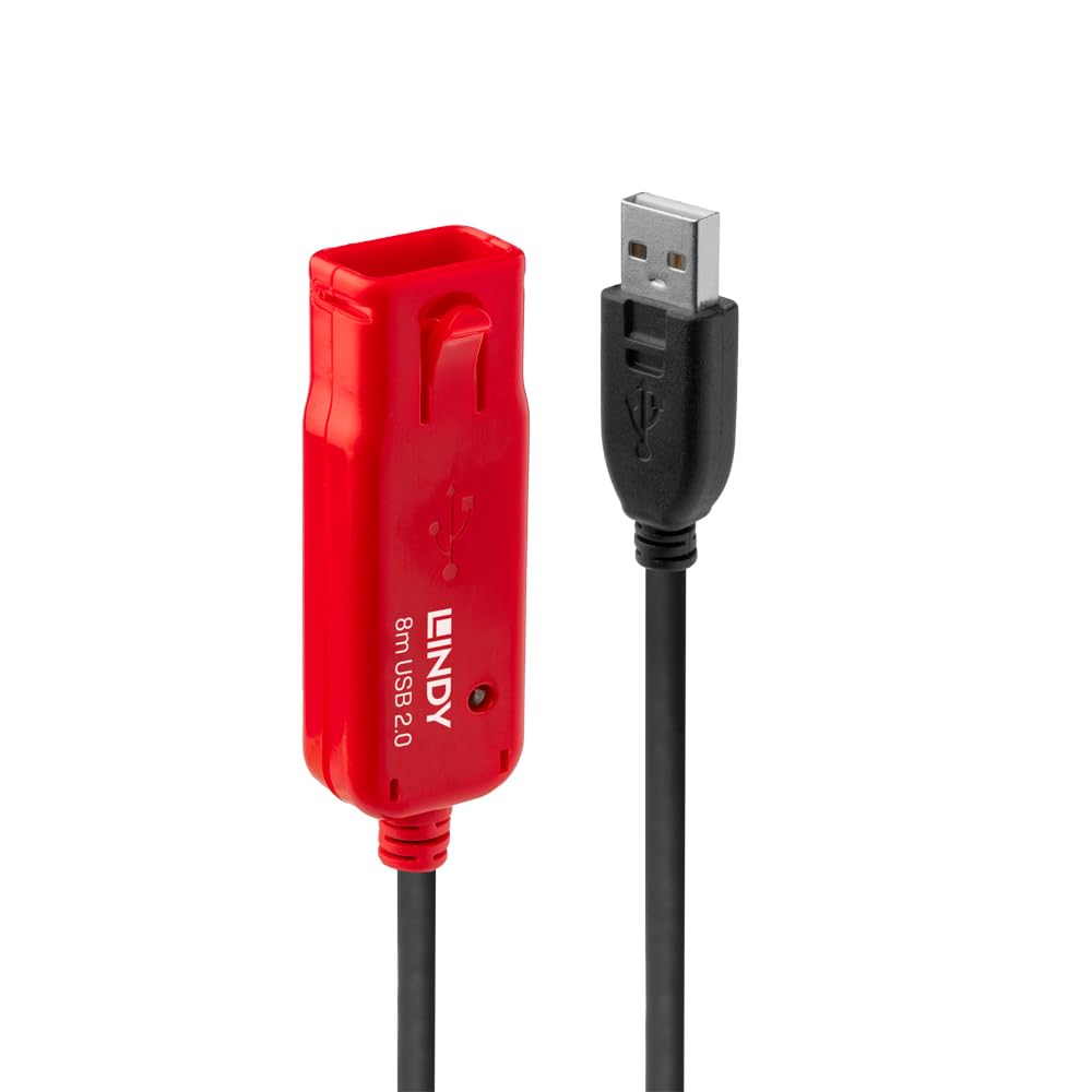 LINDY 8m USB Active Extension Cable 2.0 Type-A Male/Female (Pro) (Model Number 42780) чёрный
LINDY 8m USB Active Extension Cable 2.0 Type-A Male/Female (Pro) (Model Number 42780) чёрный