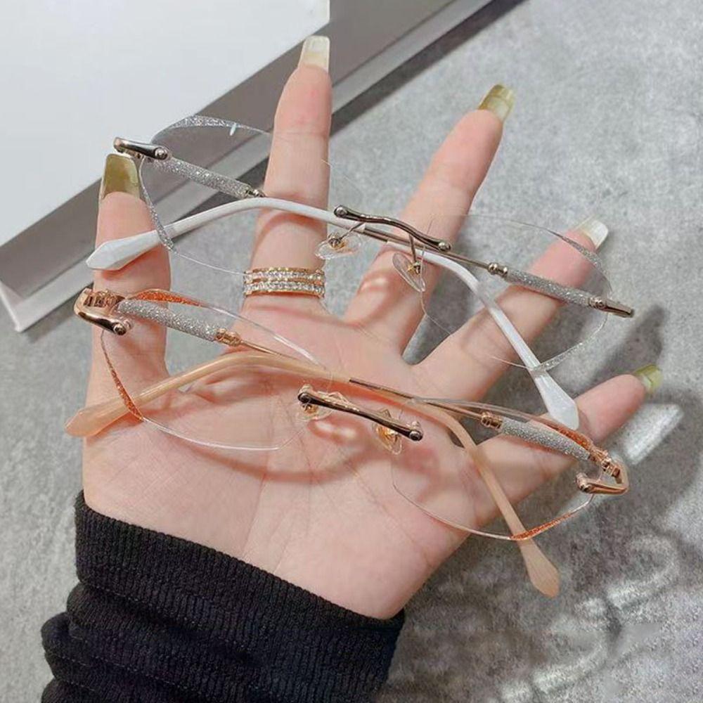 Anti-Blue Light Frameless Eyeglasses Fine Sparkling Optical Frame Eyewear for Women Man золотий
Anti-Blue Light Frameless Eyeglasses Fine Sparkling Optical Frame Eyewear for Women Man золотий