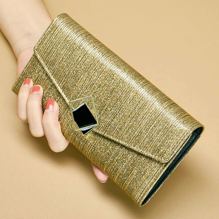 Ladies wallet, long genuine leather, niche design, stylish handbag, large capacity wallet
Ladies wallet, long genuine leather, niche design, stylish handbag, large capacity wallet