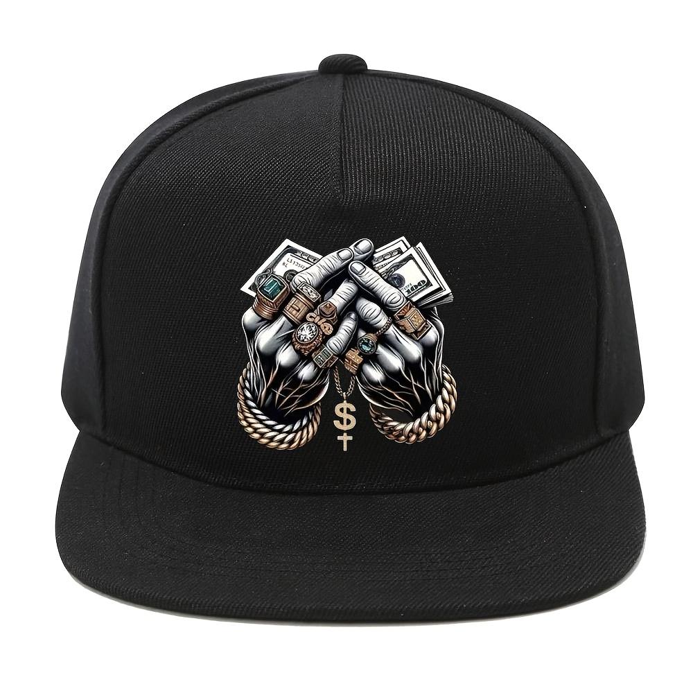 Принт зі знаком долара Прикраси Snapback Капелюх Поліестер Вуличний Стиль Хіп-Хоп Плаский Козирок Регульована Кепка Для Активного Відпочинку One Size
Принт зі знаком долара Прикраси Snapback Капелюх Поліестер Вуличний Стиль Хіп-Хоп Плаский Козирок Регульована Кепка Для Активного Відпочинку One Size