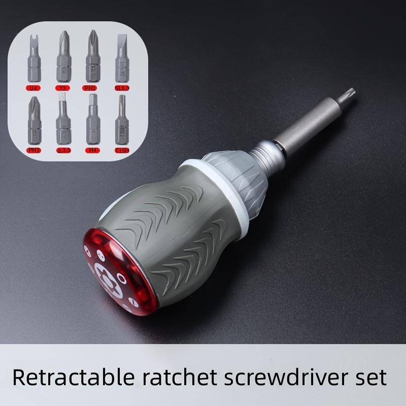 Многоугловая трещоточная отвертка с вращением на 180 градусов, регулируемая многофункциональная отвертка, бытовая специальной формы
Многоугловая трещоточная отвертка с вращением на 180 градусов, регулируемая многофункциональная отвертка, бытовая специальной формы