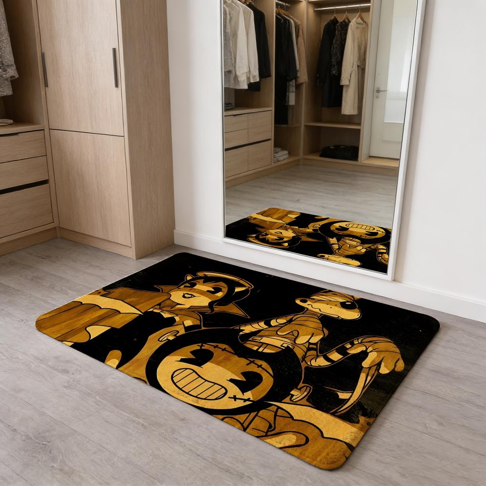 Game B-Bendy and the Ink M-Machine Floor Mat Flannel Door Mat Non-Slip Absorbent Washable Indoor Home Rug 40x60cm
Game B-Bendy and the Ink M-Machine Floor Mat Flannel Door Mat Non-Slip Absorbent Washable Indoor Home Rug 40x60cm