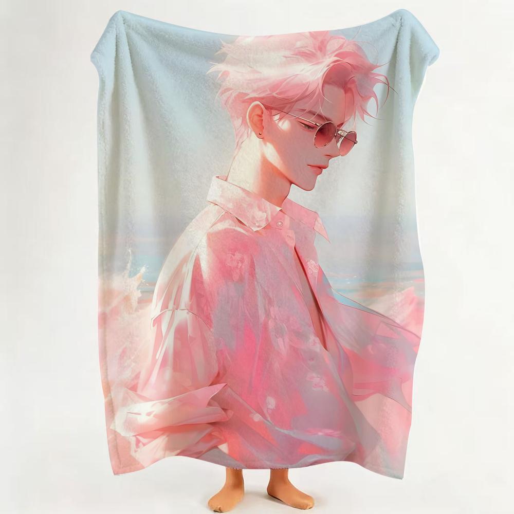 Fashion P Pink B Boy Throw Flannel Throw Blanket Suitable for Sofa Living Room Bedroom 75cmx90cm
Fashion P Pink B Boy Throw Flannel Throw Blanket Suitable for Sofa Living Room Bedroom 75cmx90cm