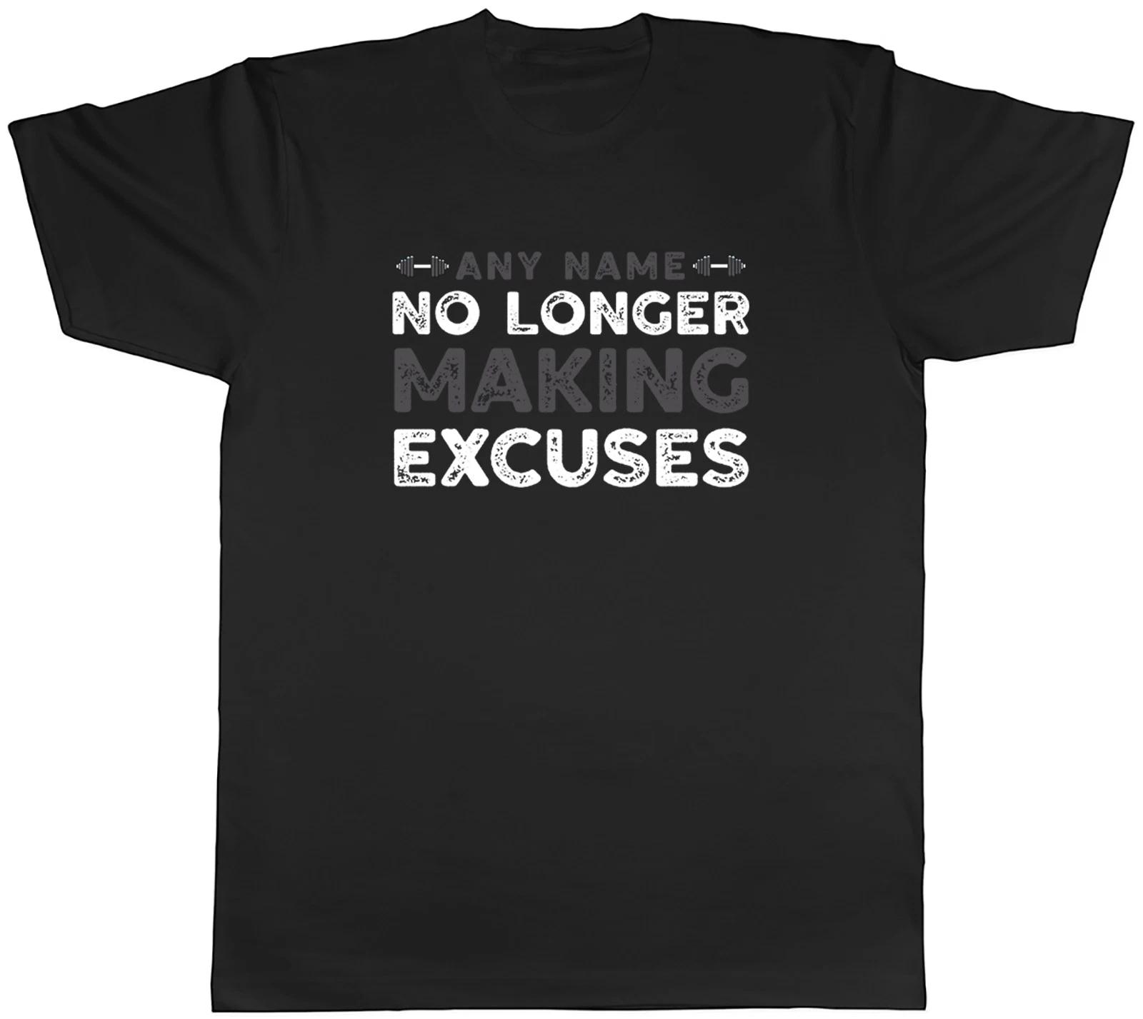 Personalised Gym No Longer Making Excuses Mens T-Shirt Tee Gift Top 100
Personalised Gym No Longer Making Excuses Mens T-Shirt Tee Gift Top 100