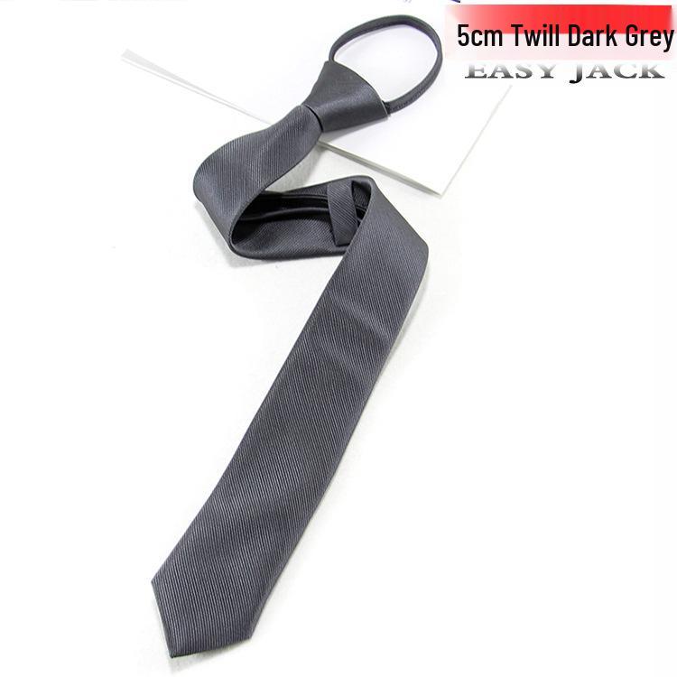 5cm Trendy Korean Style Slim Fit Easy Zipper Tie for Men and Women - Black
5cm Trendy Korean Style Slim Fit Easy Zipper Tie for Men and Women - Black