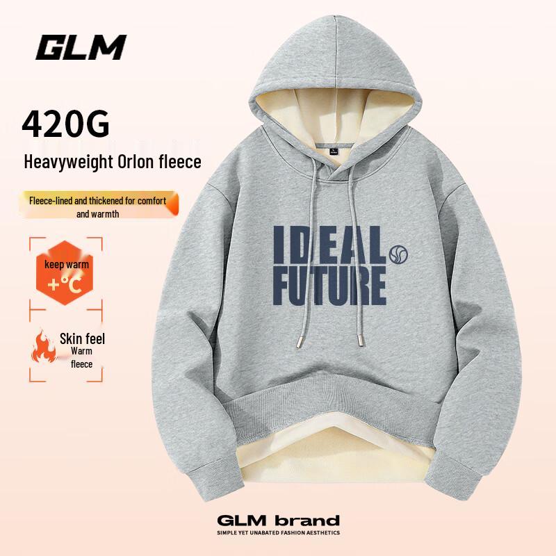 GLM Men s Fleece-Lined Hooded Sweatshirt XL
GLM Men s Fleece-Lined Hooded Sweatshirt XL