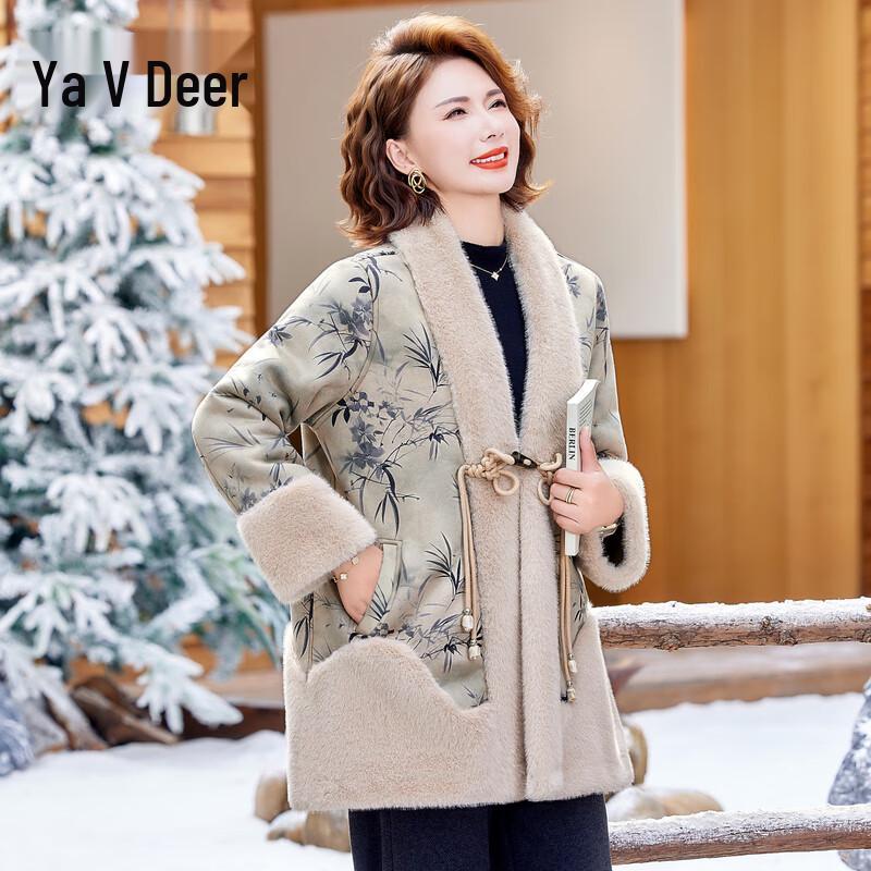 Женское зимнее пальто средней длины из искусственного меха норки Yalu XL
Женское зимнее пальто средней длины из искусственного меха норки Yalu XL