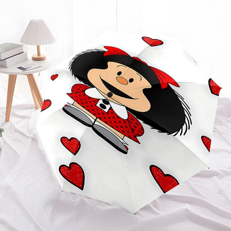 Mafalda s Heartfelt Umbrella: Automatic Opening & Closing, Foldable Design, 8-Bone Iron Frame, Perfect Gift for Fans and Travelers0104154a
Mafalda s Heartfelt Umbrella: Automatic Opening & Closing, Foldable Design, 8-Bone Iron Frame, Perfect Gift for Fans and Travelers0104154a