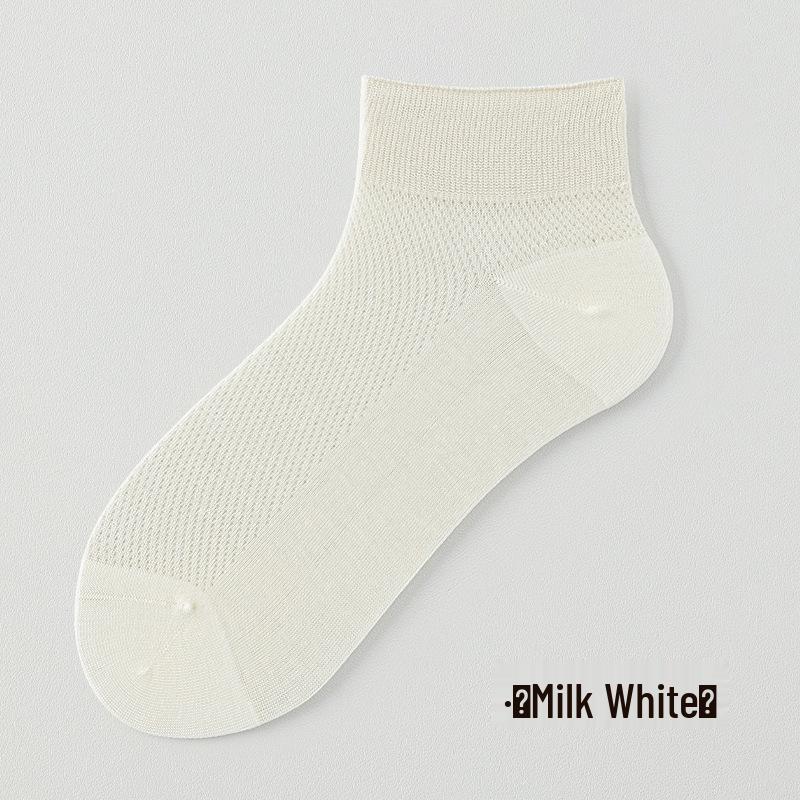 Women s Mulberry Silk Socks - Lightweight, Breathable, Sweat-Absorbing, Boneless, Low-Cut Summer Mesh in White. One Size кремовый/белый
Women s Mulberry Silk Socks - Lightweight, Breathable, Sweat-Absorbing, Boneless, Low-Cut Summer Mesh in White. One Size кремовый/белый
