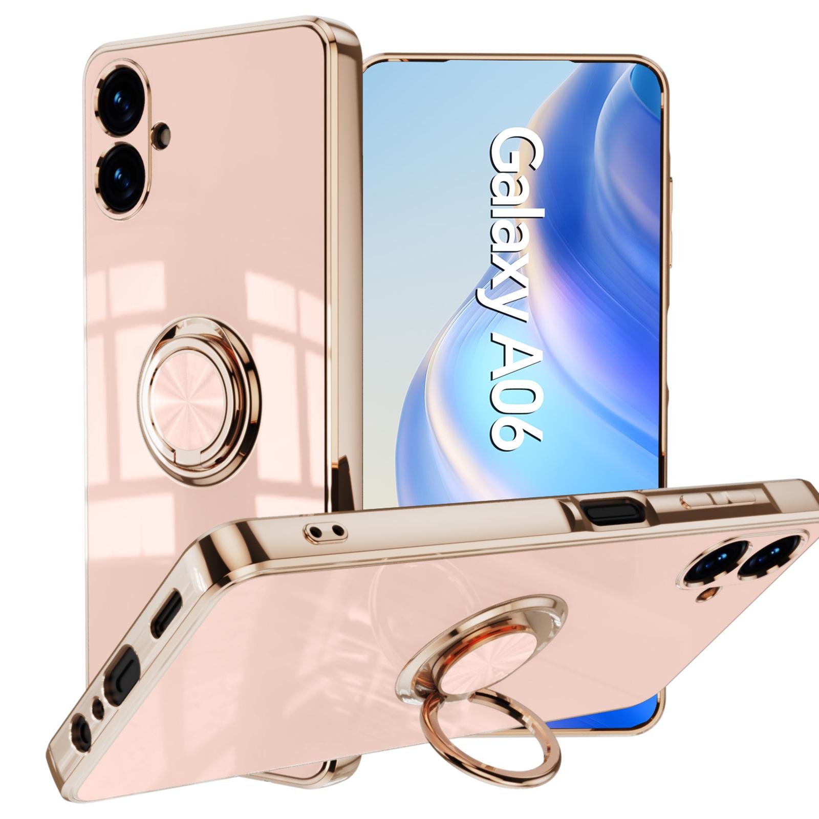 Чохол для Samsung Galaxy A06 4G з точними вирізами, 6D гальванічним покриттям, ТПУ чохол для телефону з кільцем-тримачем Pink
Чохол для Samsung Galaxy A06 4G з точними вирізами, 6D гальванічним покриттям, ТПУ чохол для телефону з кільцем-тримачем Pink