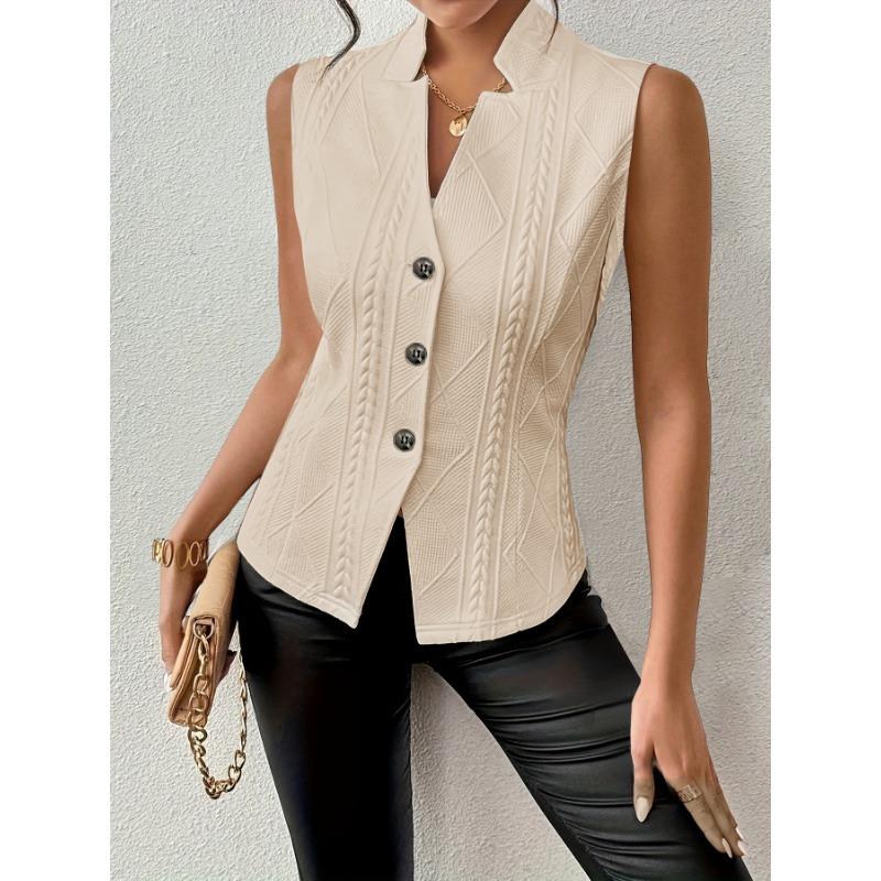 Женская новая мода пригородный костюм на пуговицах майка майка S хаки
Женская новая мода пригородный костюм на пуговицах майка майка S хаки