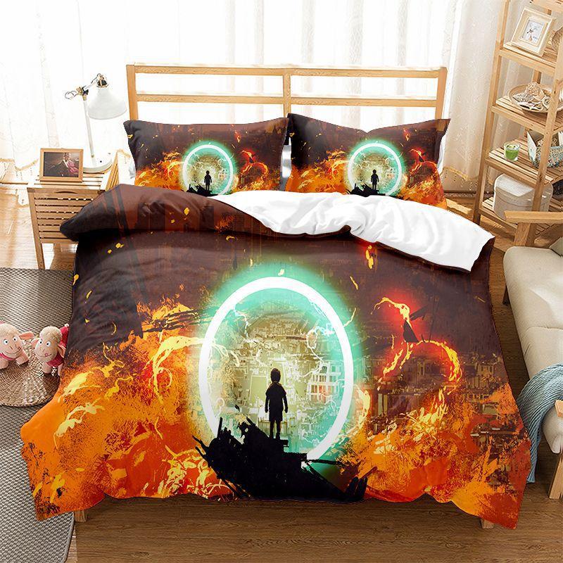 Модная технология, постельное белье с 3D цифровой печатью, пододеяльники, наволочки 135 * 200Cm two-piece set
Модная технология, постельное белье с 3D цифровой печатью, пододеяльники, наволочки 135 * 200Cm two-piece set