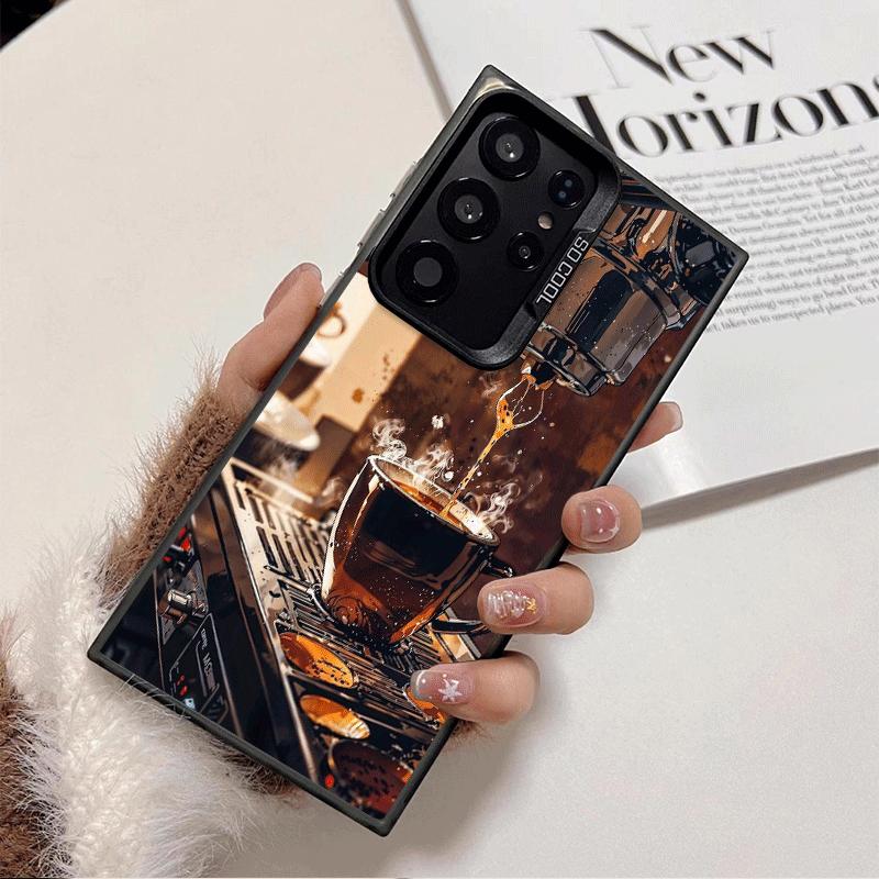 Black Coffee Fashion Style Shockproof Phone Case for Samsung Galaxy S26 Edge S25 Ultra S24 FE S23 Plus S21 Cover Anti Fall Funda Samsung S23 Ultra
Black Coffee Fashion Style Shockproof Phone Case for Samsung Galaxy S26 Edge S25 Ultra S24 FE S23 Plus S21 Cover Anti Fall Funda Samsung S23 Ultra