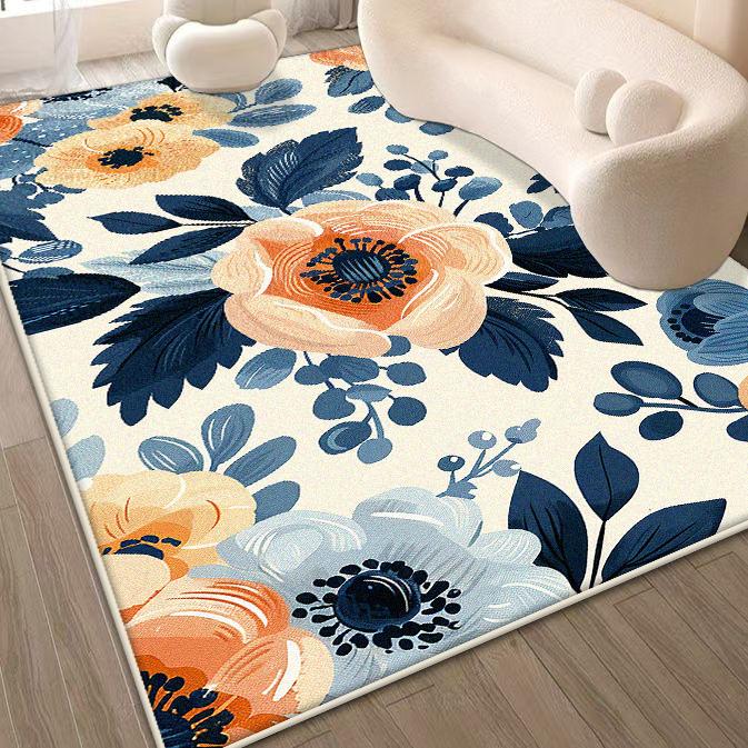 Modern Floral Design Big Size Home Carpet Antiskid Sofa Mat Washable Rug for Living Room Cute Girl Room Decoration 60*90cm
Modern Floral Design Big Size Home Carpet Antiskid Sofa Mat Washable Rug for Living Room Cute Girl Room Decoration 60*90cm