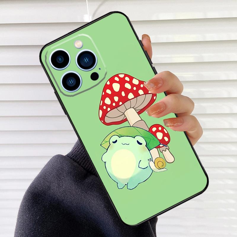 Мятно-зеленый Чехол для телефона Лягушка Гриб Для iPhone 16 15 14 13 11 12 17 Pro Max mini 15 16 Plus 16e 17 Air Cover Fundas iPhone 16
Мятно-зеленый Чехол для телефона Лягушка Гриб Для iPhone 16 15 14 13 11 12 17 Pro Max mini 15 16 Plus 16e 17 Air Cover Fundas iPhone 16