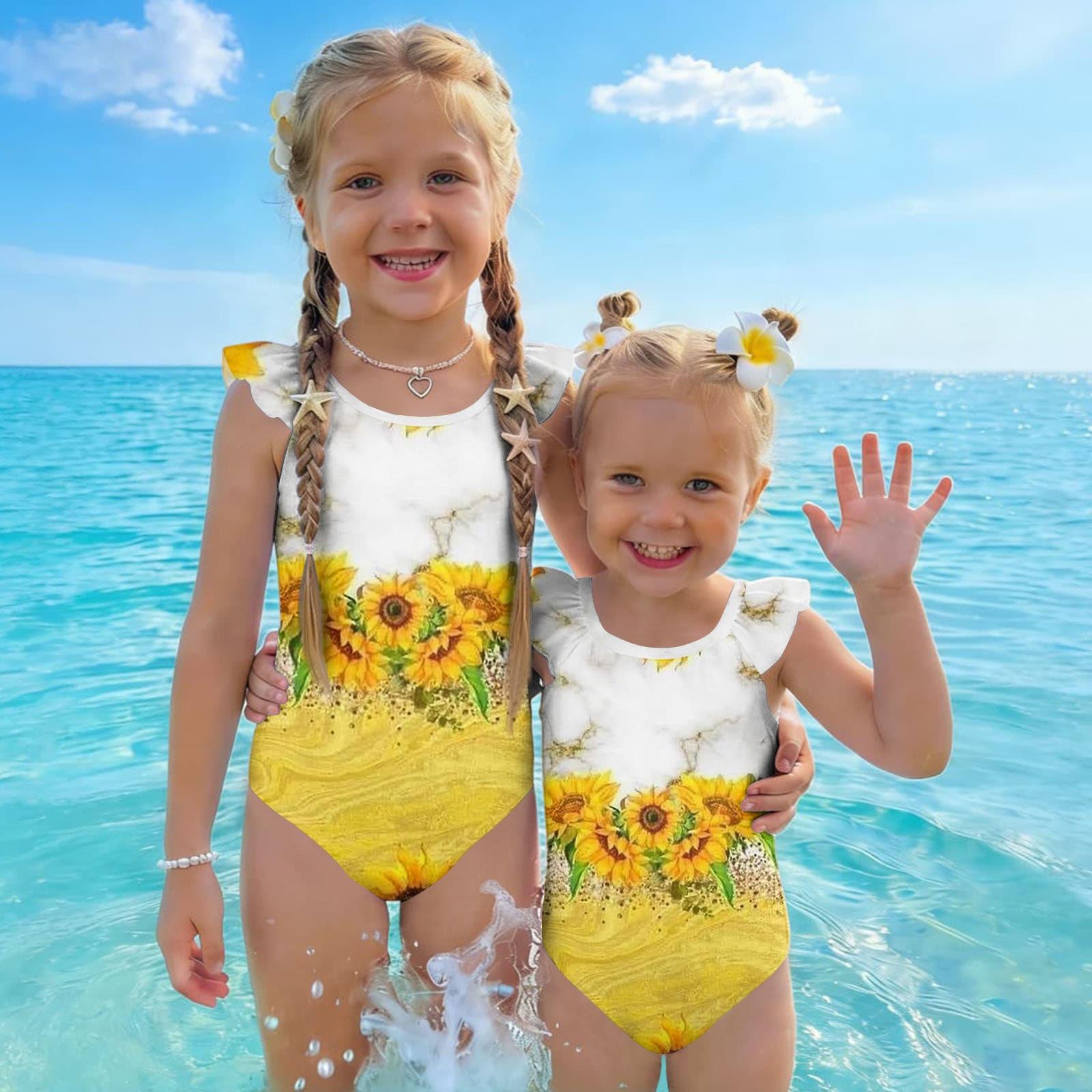 Girls One Piece Swimsuit Floral Print Sleeveless Ruffle Shoulder Summer Beachwear Kids Swimwear Bathing Suit for Children 100 бежевый
Girls One Piece Swimsuit Floral Print Sleeveless Ruffle Shoulder Summer Beachwear Kids Swimwear Bathing Suit for Children 100 бежевый