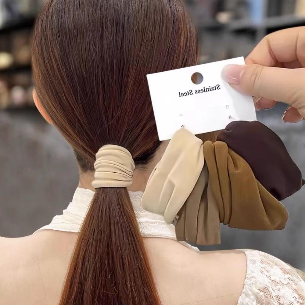 4Pcs/Set Solid Hair Bands High Stretch Ponytail Holder Hair Tie Fashion Rubber Bands Women 6
4Pcs/Set Solid Hair Bands High Stretch Ponytail Holder Hair Tie Fashion Rubber Bands Women 6