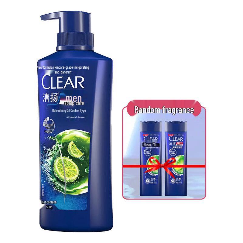Clear Men Anti-Dandruff Fresh & Oil Control Shampoo with Lime Menthol
Clear Men Anti-Dandruff Fresh & Oil Control Shampoo with Lime Menthol